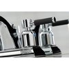 Fauceture FSC4641DKL 4" Centerset Bathroom Faucet, Polished Chrome FSC4641DKL